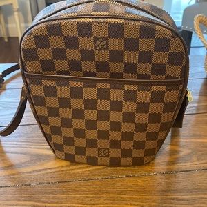 Damier Ebene Ipanema PM Crossbody Bag